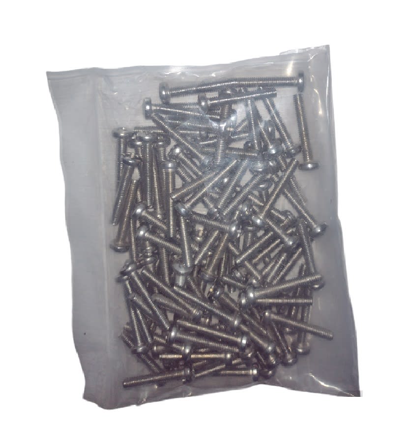 PERNO COCINA M4X25 INOX. PASO 0.7 X 100 UNID.4