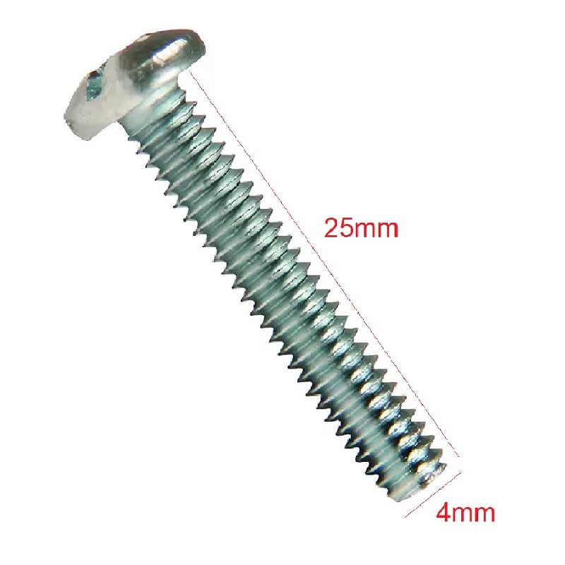 Perno Cocina Pam M4x25 Paso 0.72