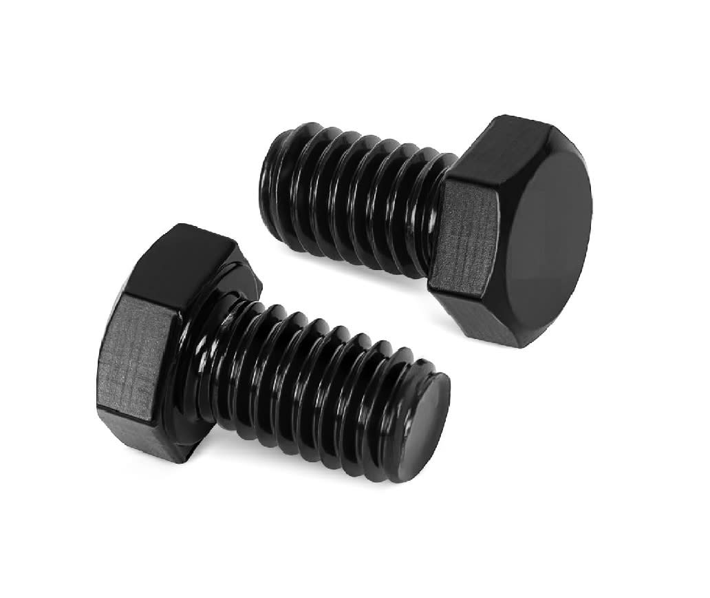 Perno Hexagonal  M6X10MM PASO 1.0 Negro x 2 Unid.2