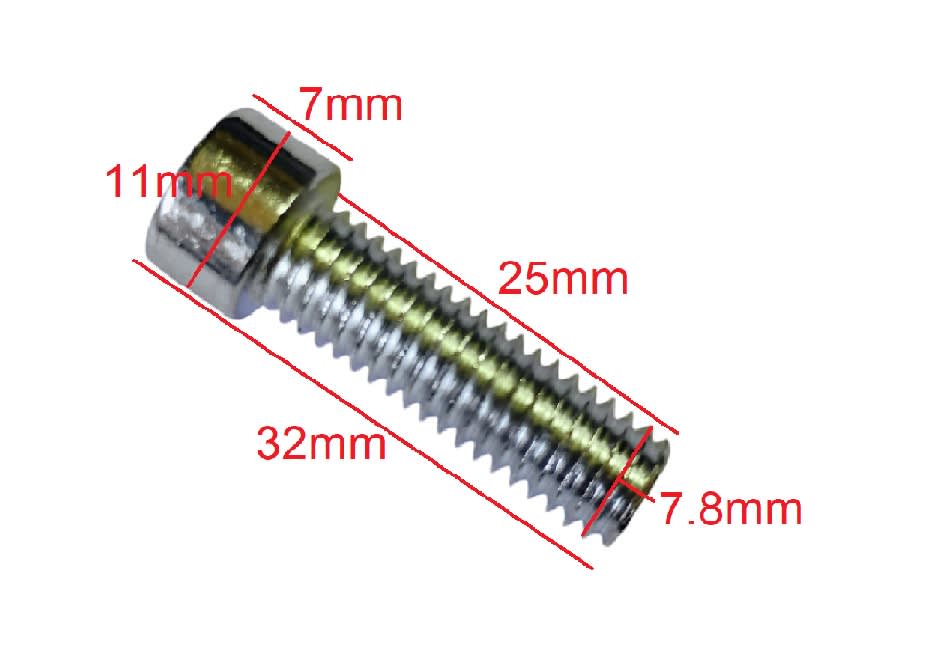 Perno Horquilla Mini Moto Cross 49cc 32mm6