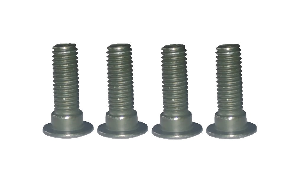 CUATRO PERNOS DE DISCO DE FRENO HEXAGONAL INTERNO CABEZA REDONDA PLANA M8X20MM PASO 1.25 0
