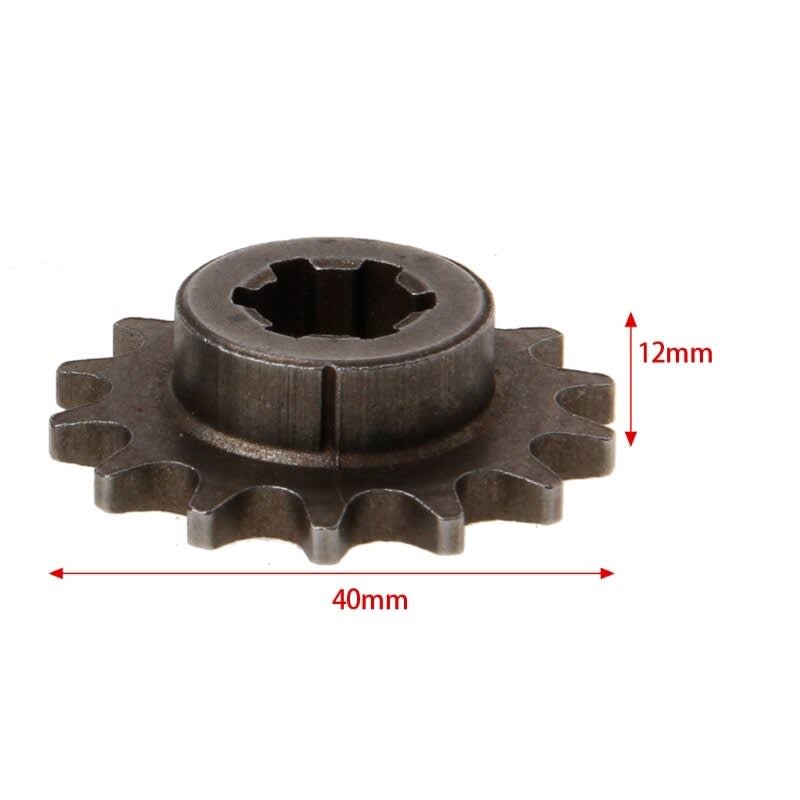 Piñon 219H 14T eje 14mm Motor 49cc4