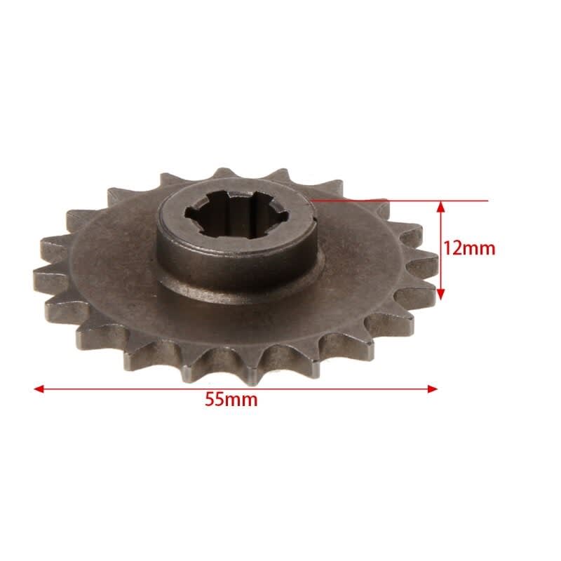 Piñon 219H-20T eje 14mm Motor 49cc4