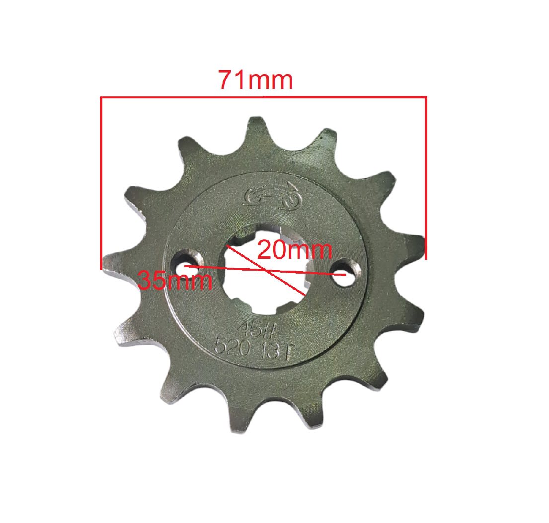 Piñon Ataque 520-13T 2P35 Eje 20mm4