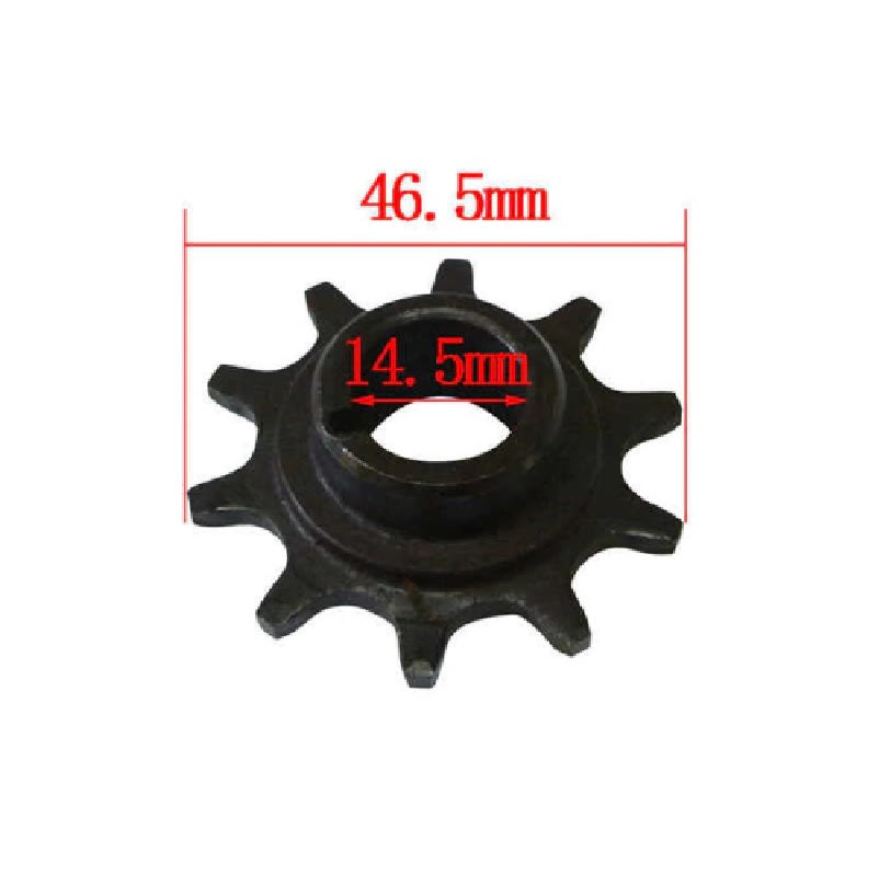 Piñon 415-T10 Embrague motor Bici7