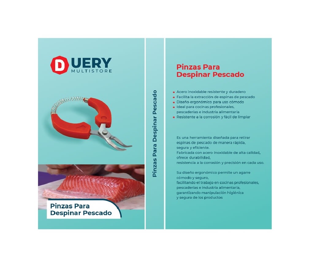 Pinza Despinar Pescado x 10 Unid.3