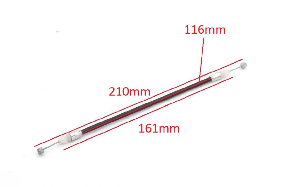 Piola Cable de Bloqueo Asiento 210mm3