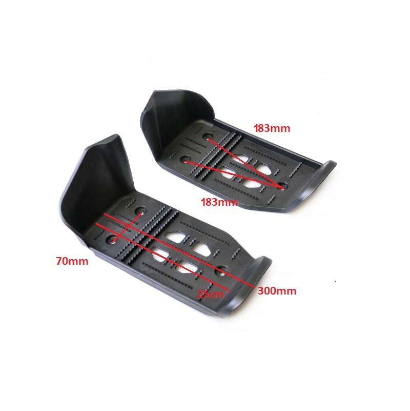 Pisadera Plastica Mini ATV 49cc2t aro64