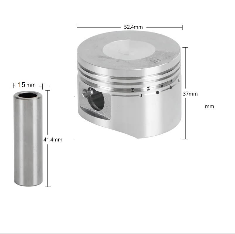 Kit Pistón 52.4mm Scooter 125cc3