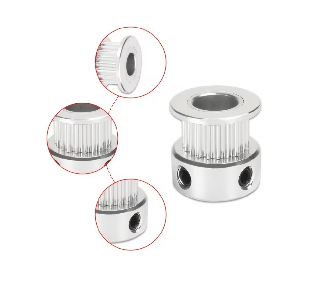 2 Poleas Distribución Dentada GT2 20 Dientes 5mm7