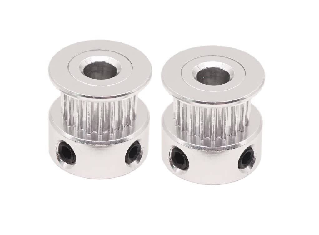2 Poleas Distribución Dentada GT2 20 Dientes 5mm 0