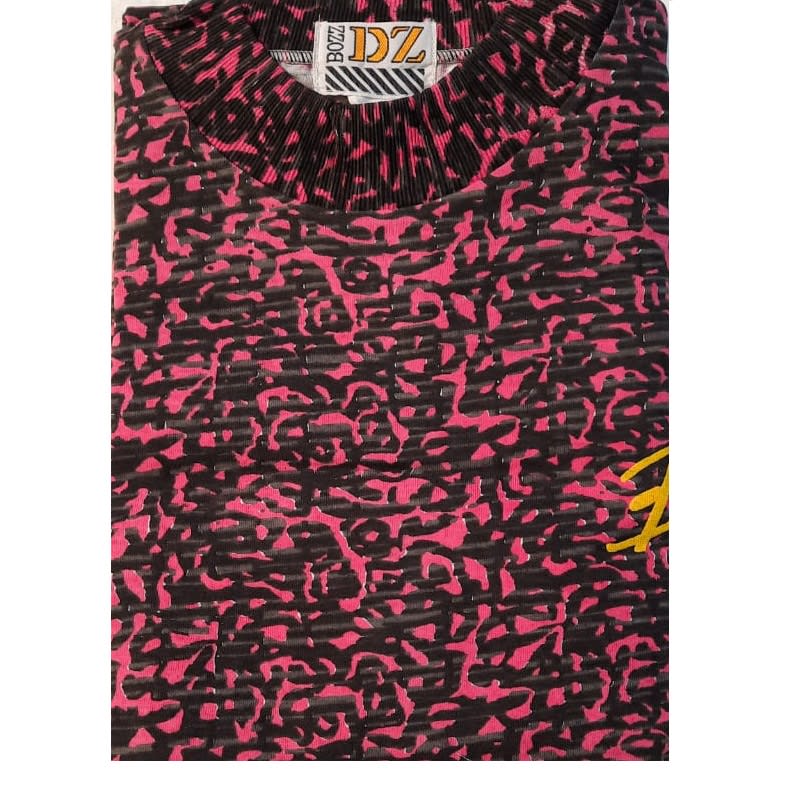 Polera Estampada M/C BZ-1 T-M Fuscia2
