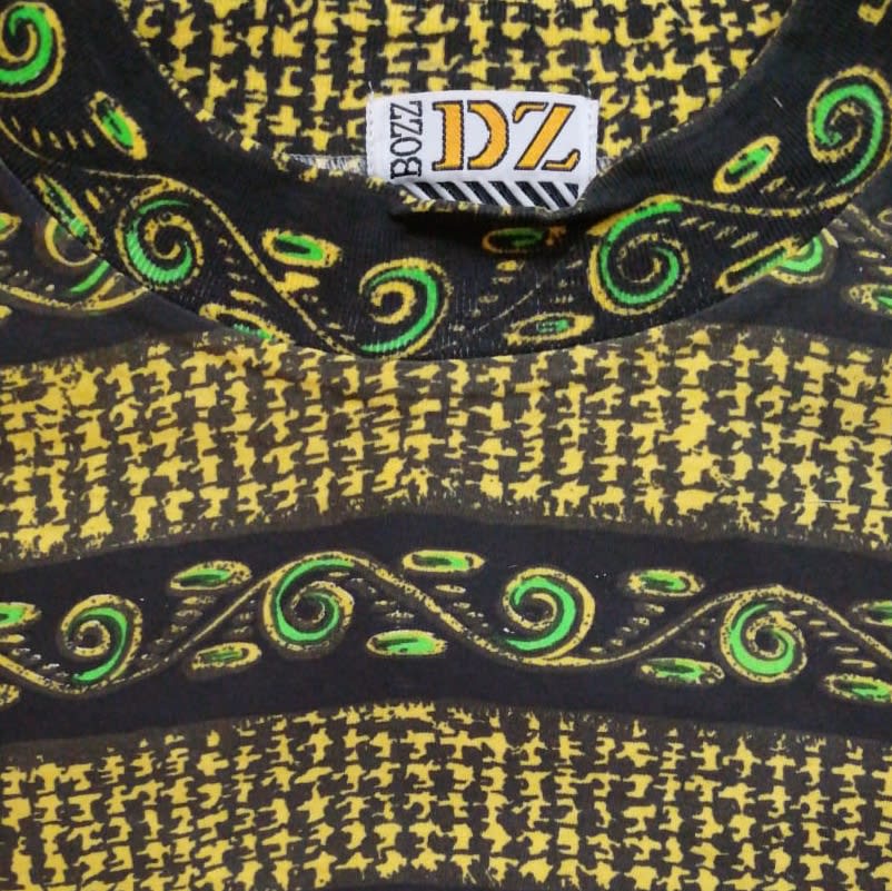 Polera Estampada M/C BZ-7 T-M Amarillo2
