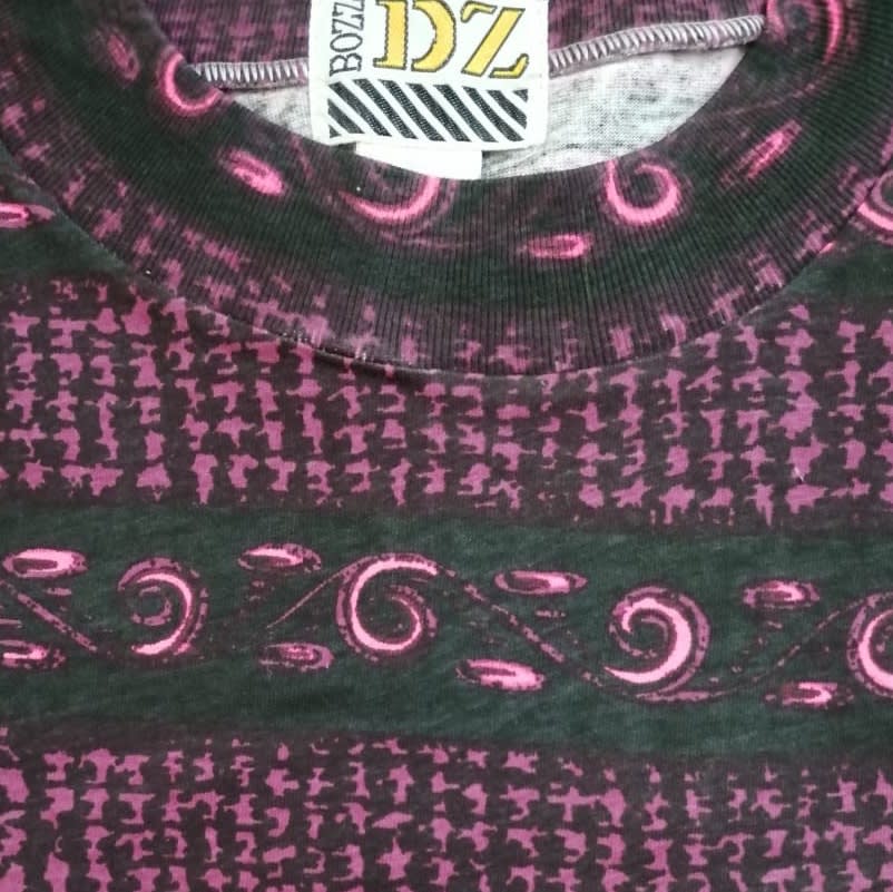 Polera Estampada M/C BZ-7 T-L Fucsia2