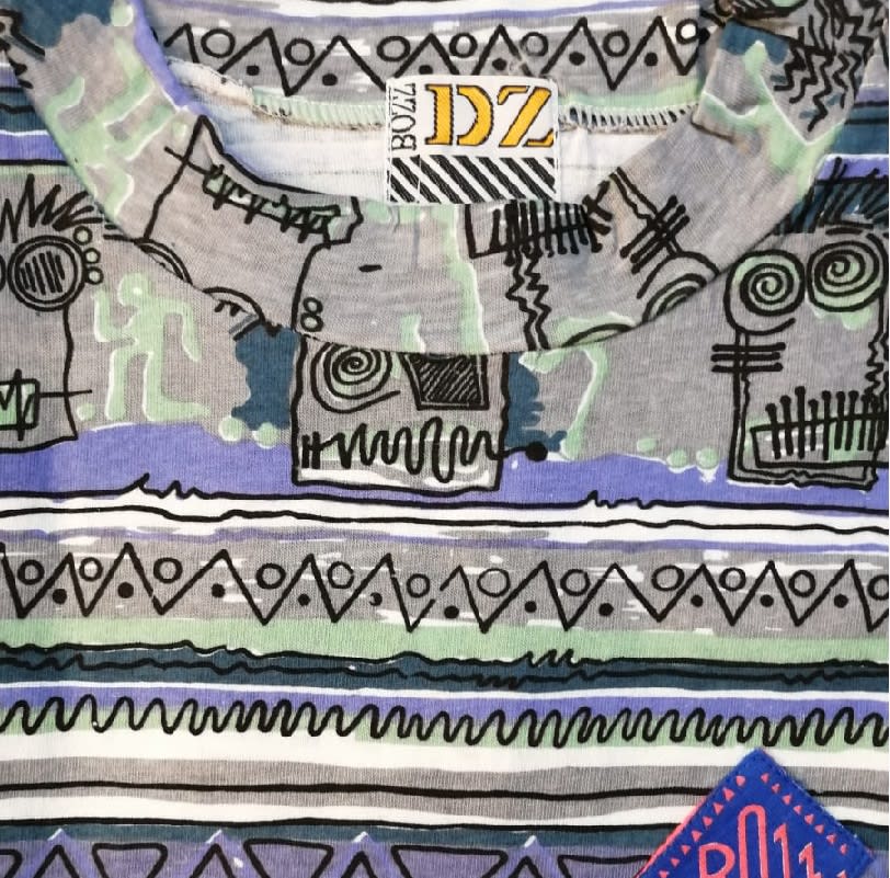 Polera Estampada M/C BZ-5 RO T-M Gris3