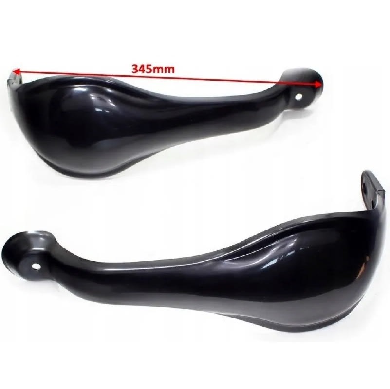 Protector Cubre Puños para Moto Negro5