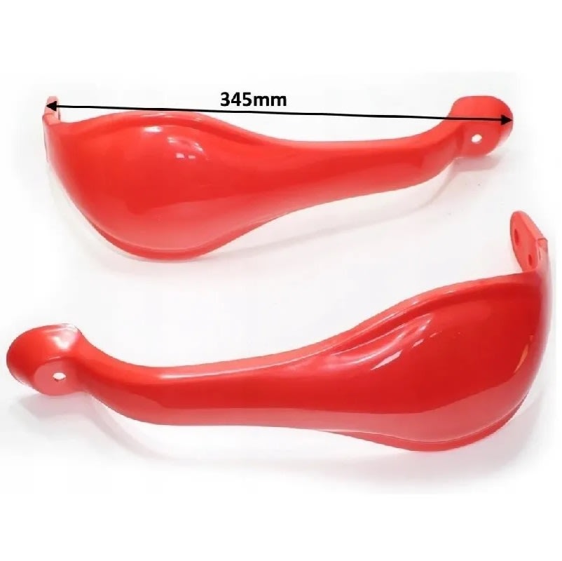 Protector Cubre Puños para Moto Rojo5