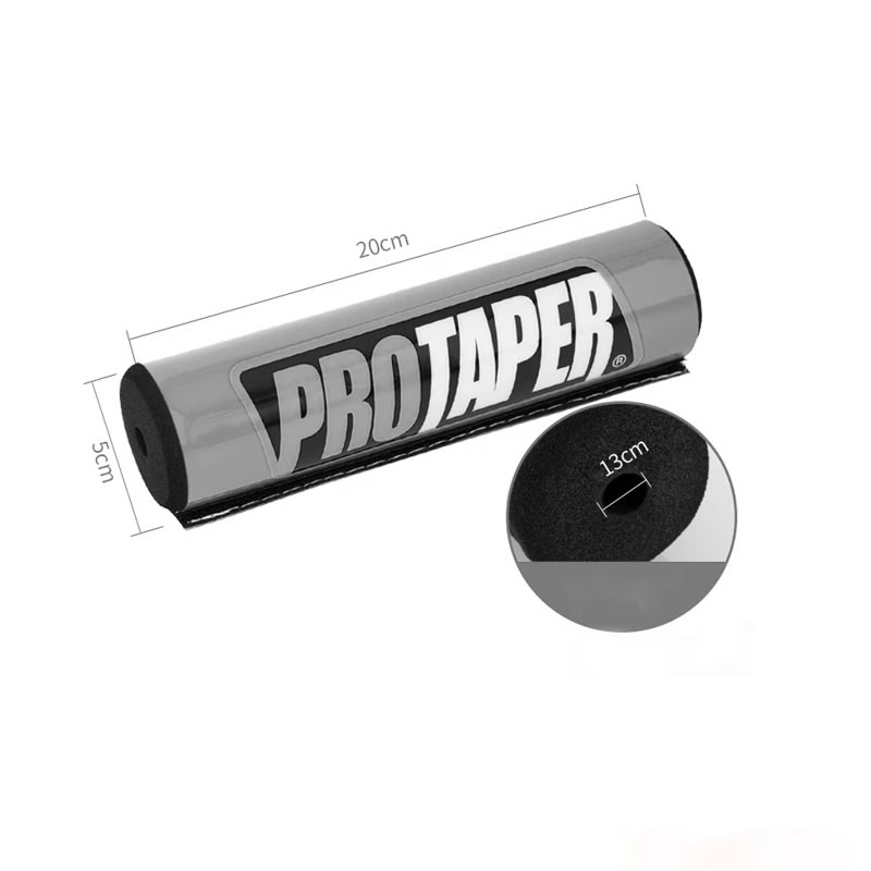 Protector Cubre Manubrio Protaper Redondo Blanco2