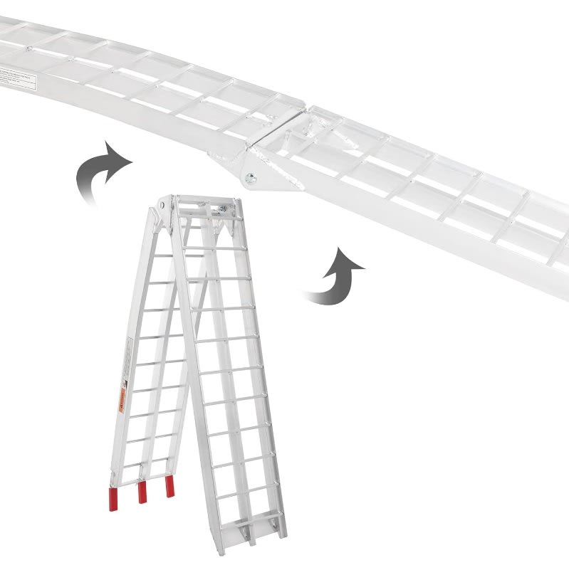 Par Rampa Plegable Aluminio Moto 680 kg.6