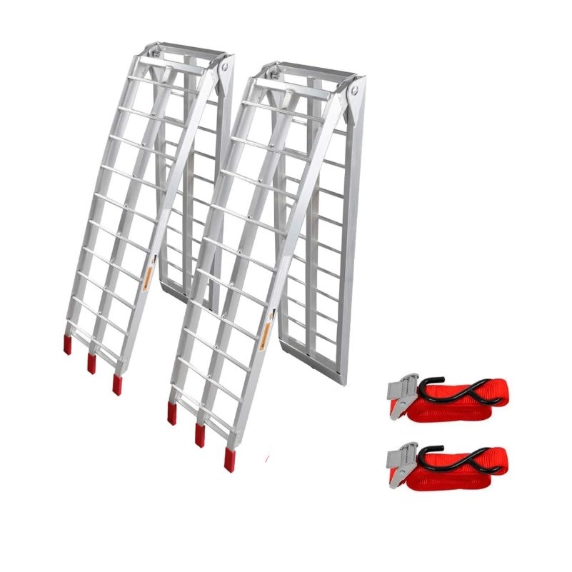 Par Rampa Plegable Aluminio Moto 680 kg.8