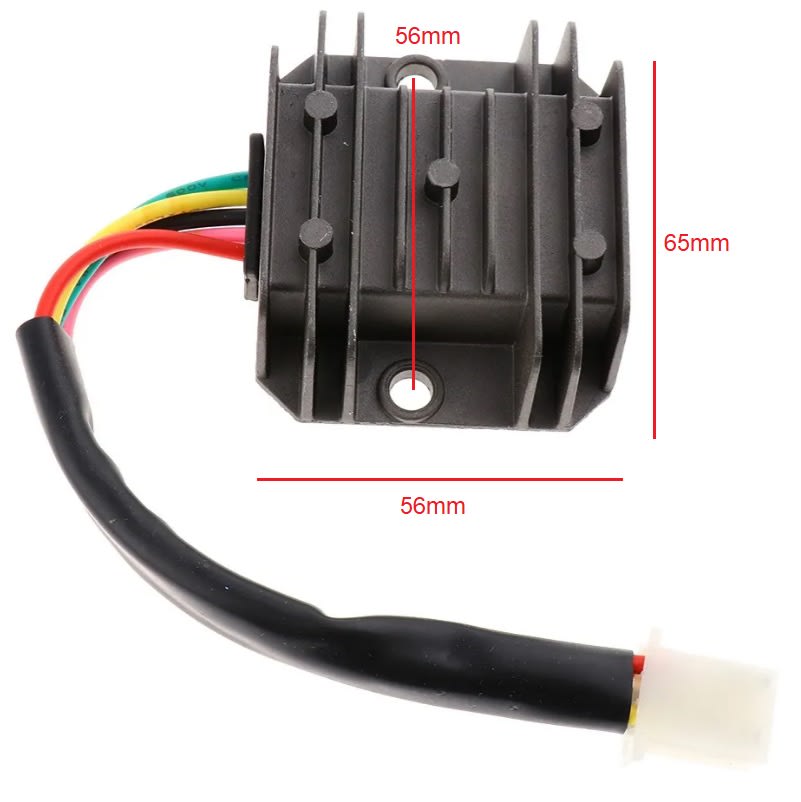 Rectificador Regulador de Voltaje 5 cables FXD-1252