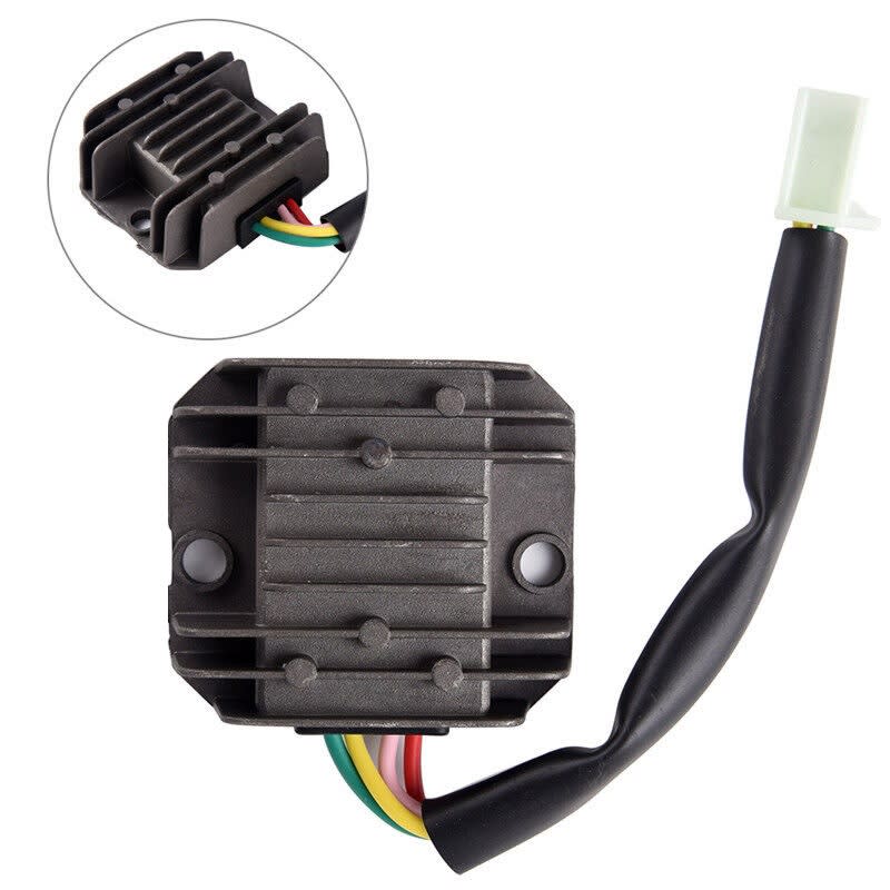 Rectificador regulador de voltaje 4 Cables 11081
