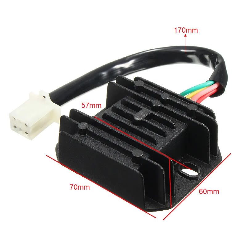 Rectificador Regulador de Voltaje 4 Cables 12062