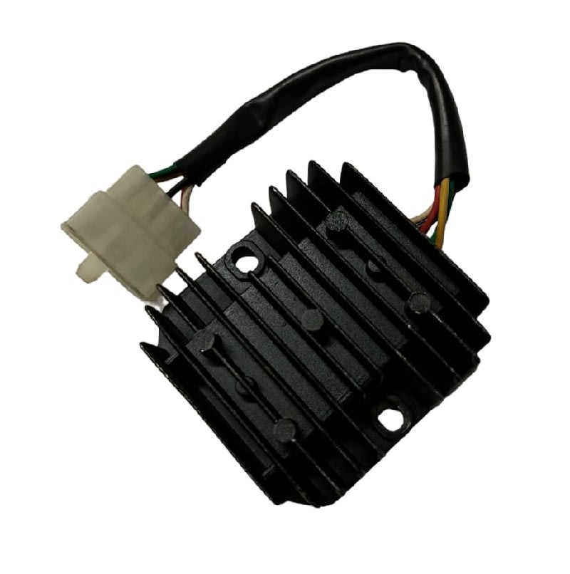 Rectificador regulador de voltaje 5 cables macho gy6 5