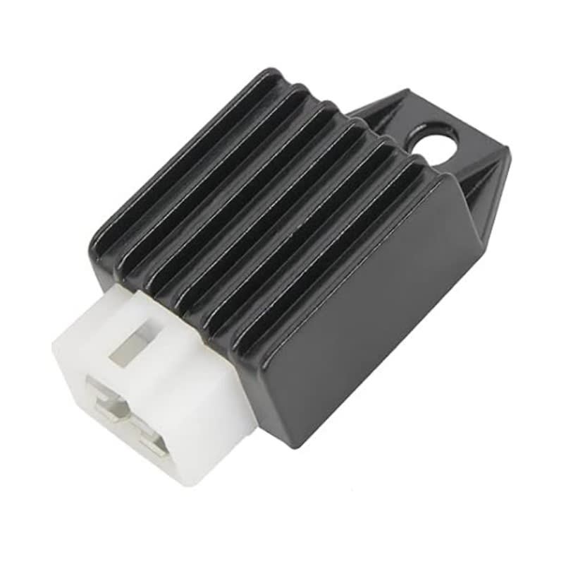 Rectificador Regulador de Voltaje GY6 Scooter s/Cable 4P Negro7
