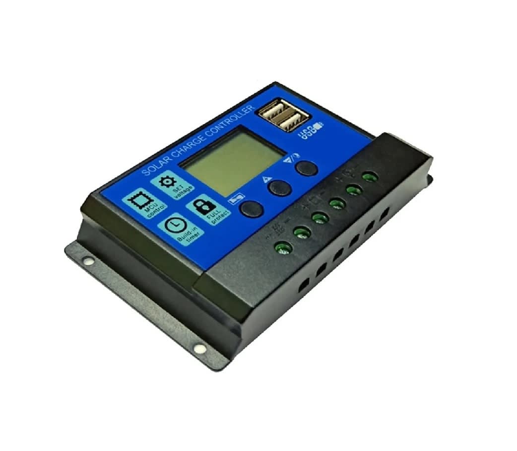Regulador Controlador De Carga Solar Digital 10a 12/24v2