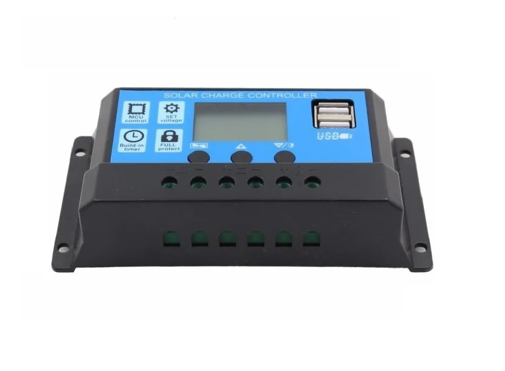 Regulador Controlador De Carga Solar Digital 20a 12/24v2
