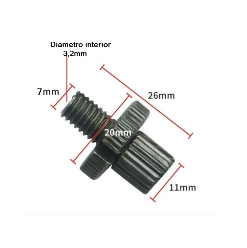 Regulador Ajustador de Piola Cable de Freno de Embrague3