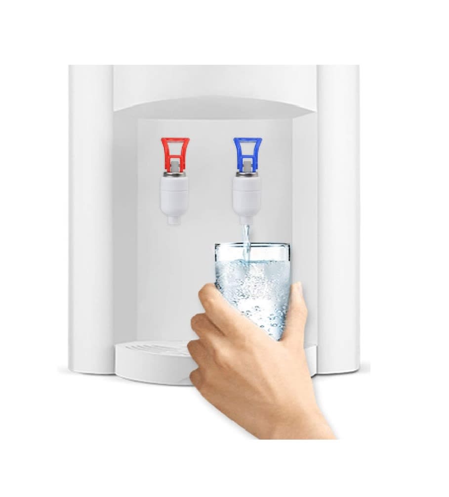 Repuesto Grifo Dispensador Agua Blanco c/Rojo4