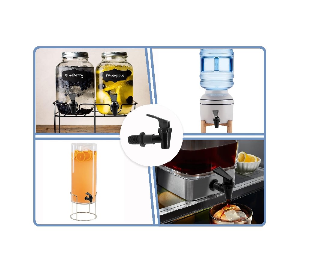Repuesto Grifo Dispensador Agua Negro5