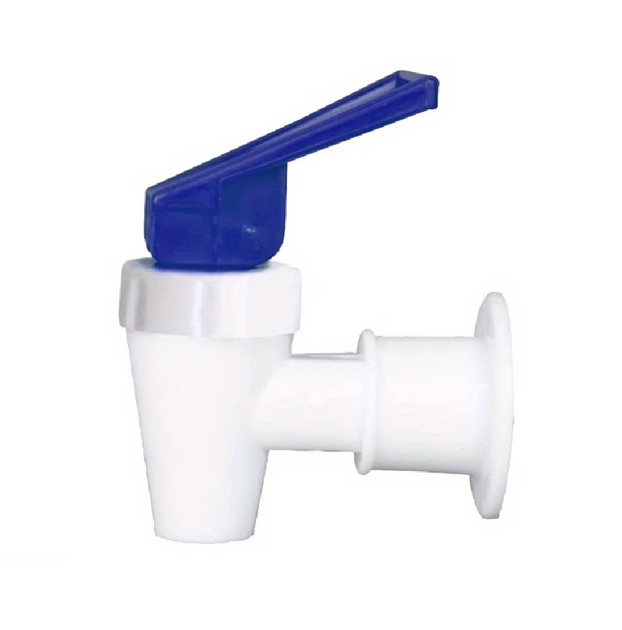 Repuesto Grifo Dispensador Agua Rosca Interna Blanco c/Azul2
