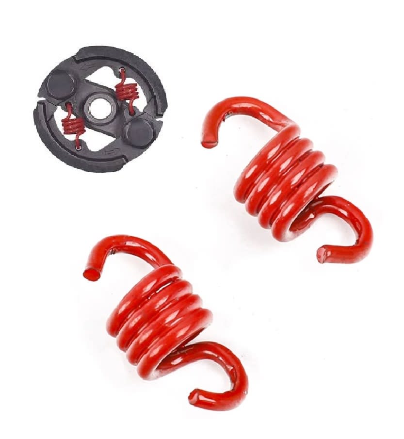Set 2 Resortes Embrague Centrifugo Motor 49cc 2T Rojo5
