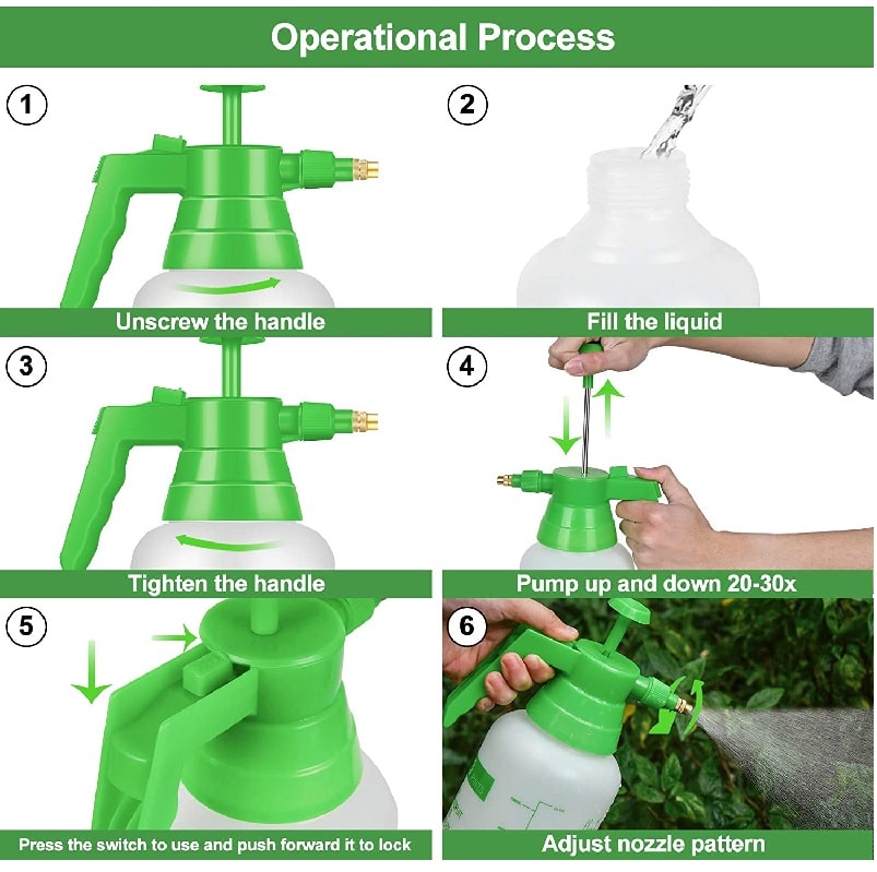 Rociador Pulverizador Fumigador Manual 2Lts.6