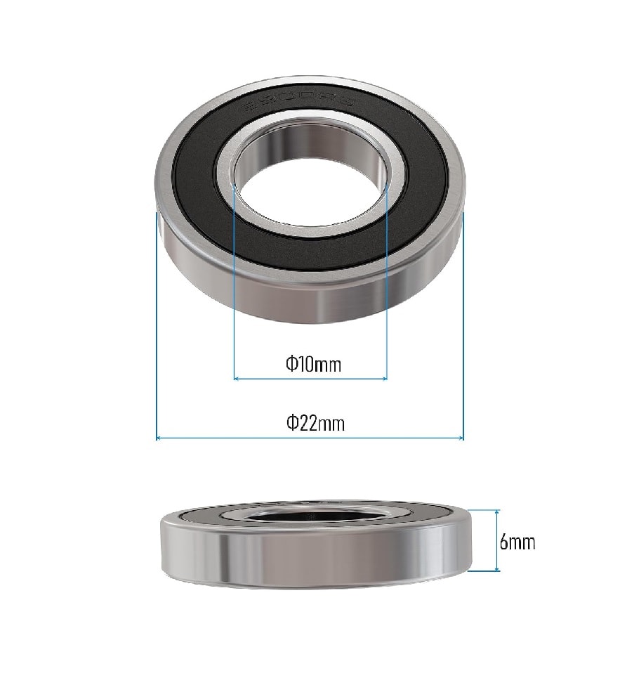 Rodamiento 10x22x6mm 6900 2RS4