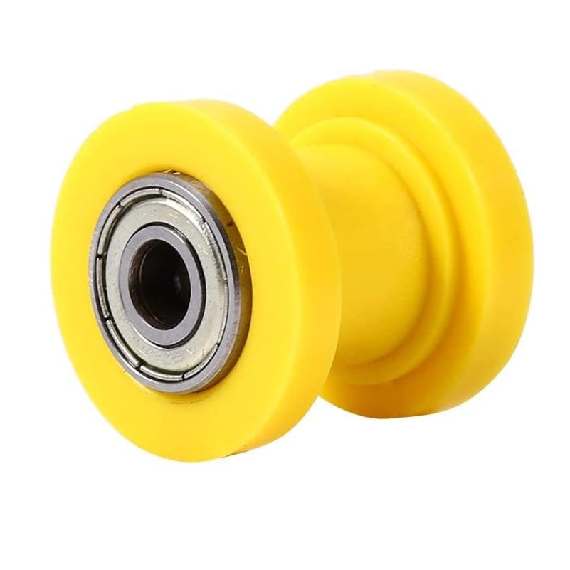 Rodillo Tensor Guia Cadena 10mm Amarillo Moto5