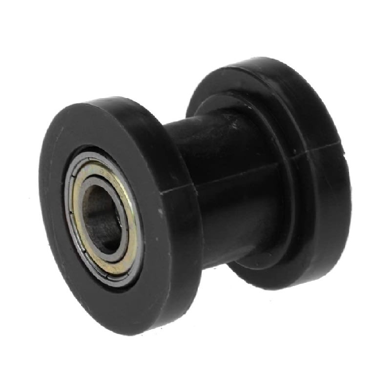 Rodillo Tensor Guia Cadena 10mm Negro Moto2