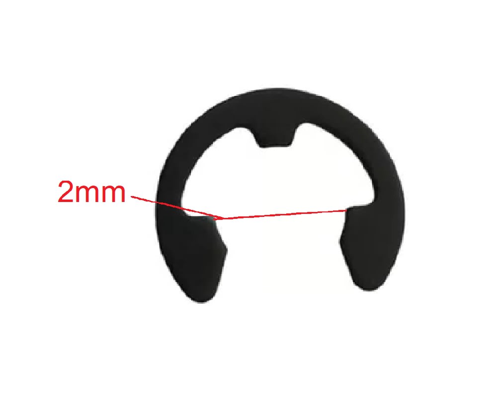 Seguro Tipo E Caja De Cambio 2mm X 3 Unid.1