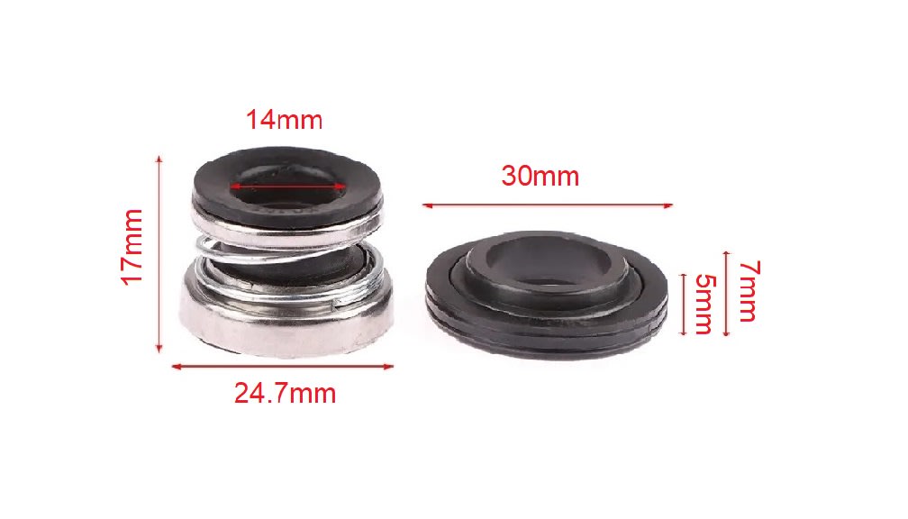 Sello Mecánico Eje 14mm Bombas Agua4