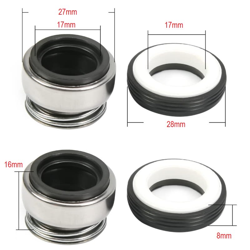 Sello Mecánico Eje para Bombas de Agua Aleacion Plastico 13mm6