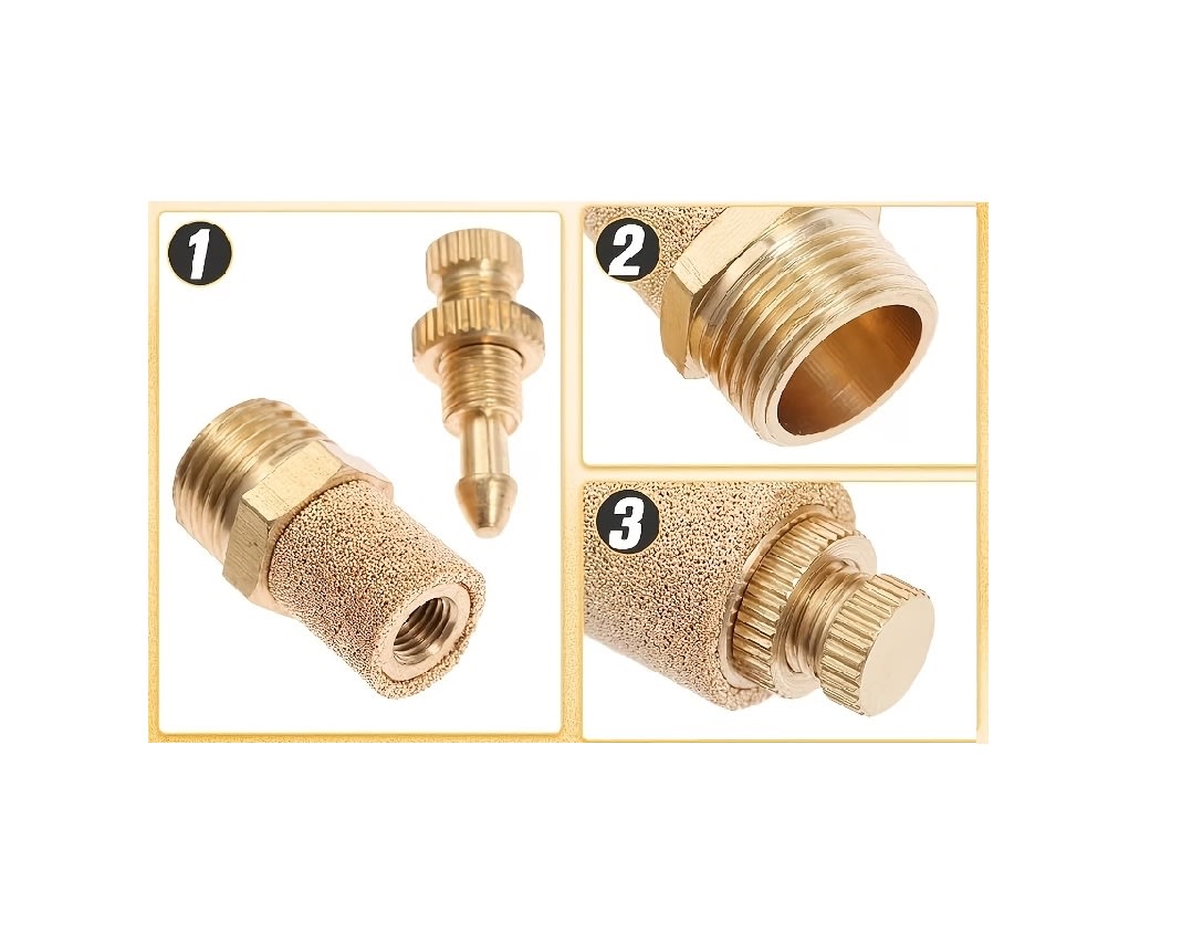 Silenciador Neumático para Válvula Solenoide 1/8