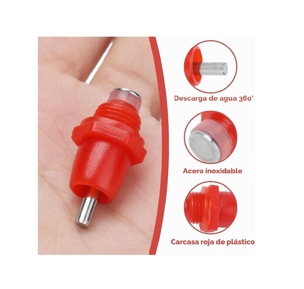 Sistema Automático Agua para Aves de Corral3
