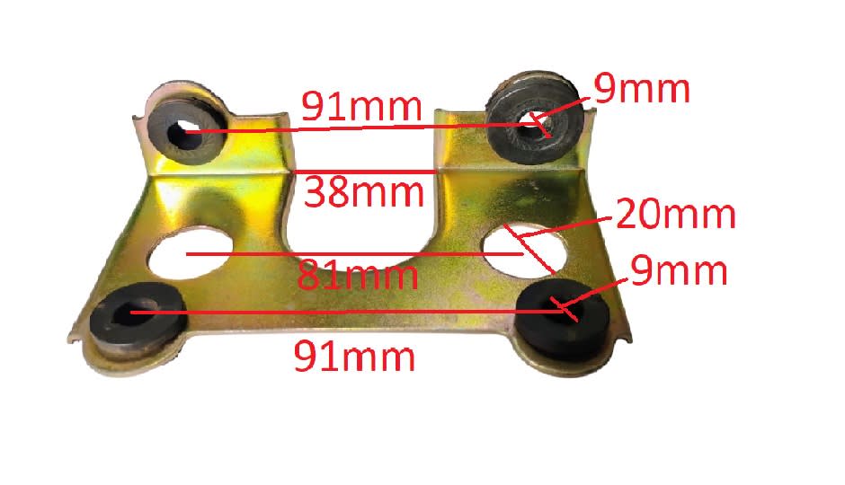 Soporte Carcasa Trasera Moto Scooter9