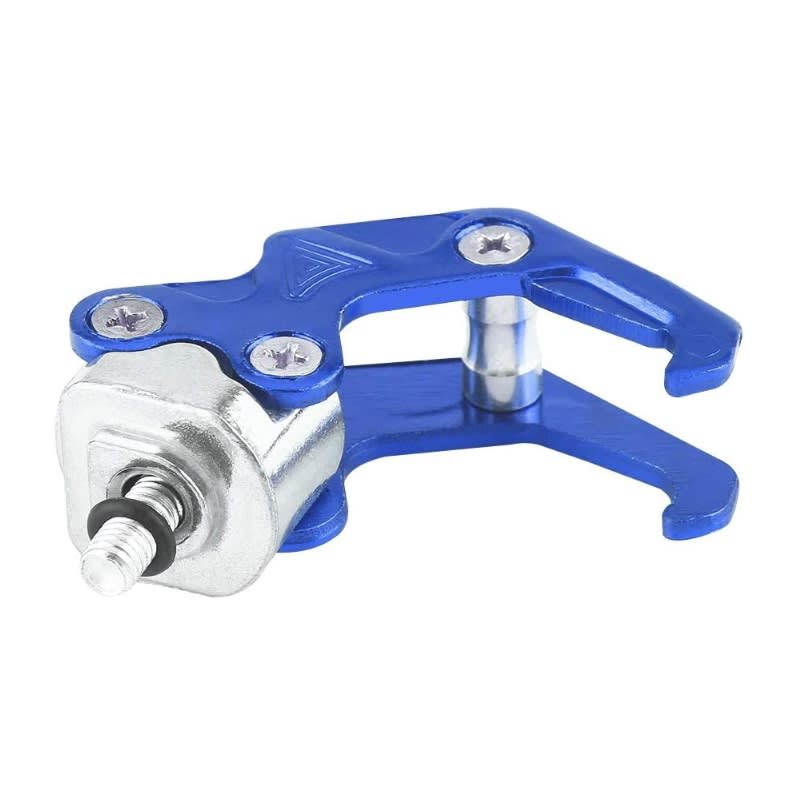 Soporte Gancho para Casco Moto Azul8