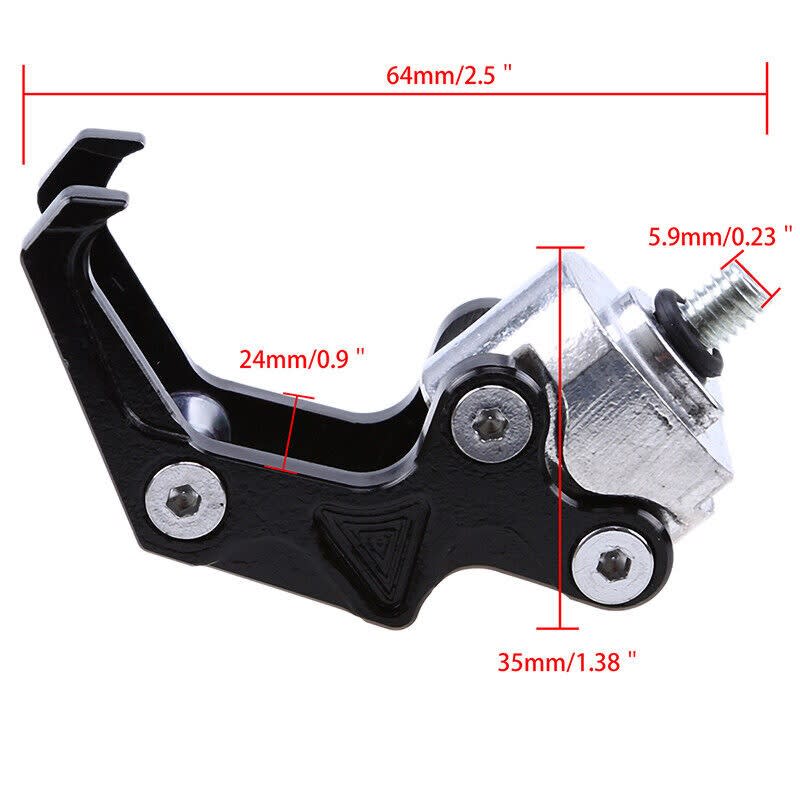 Soporte Gancho para Casco Moto Negro2
