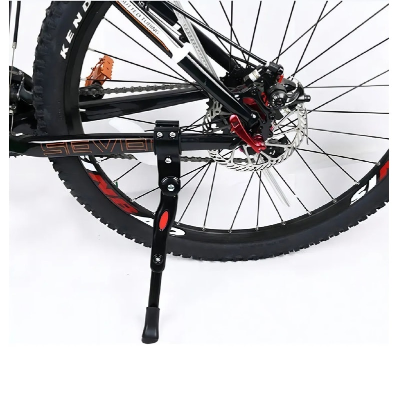 Pata de Apoyo Ajustable para Bicicleta Negra 34-40cm2