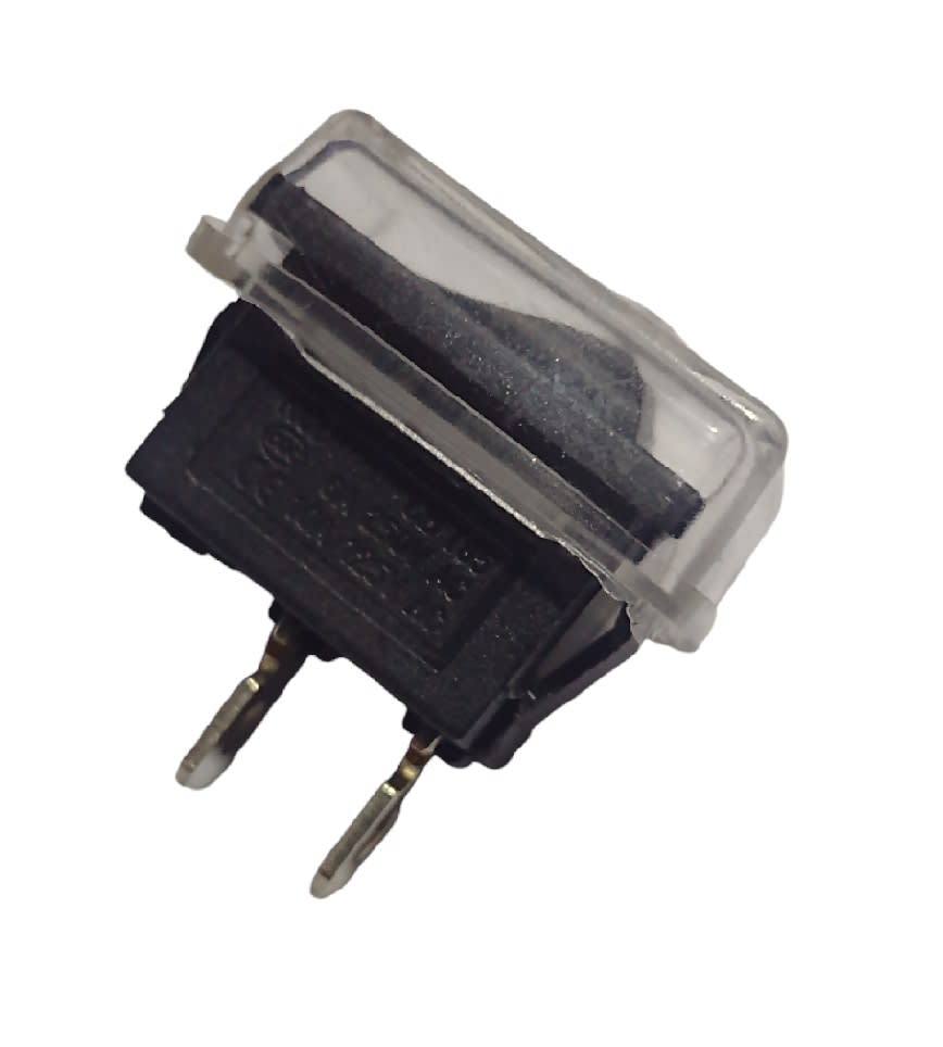 Switch Interruptor Encendido Apagado Negro Con Cubierta Impermeable2